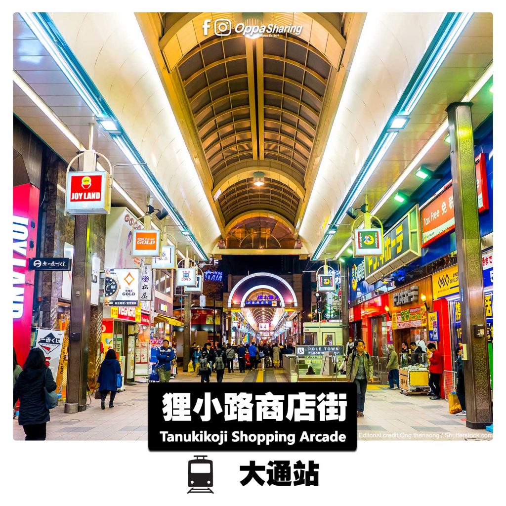狸小路商店街 Tanukikoji Shopping Arcade
